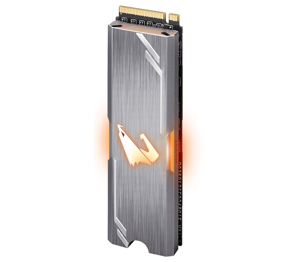 Gigabyte AORUS RGB NVMe M.2 2280 SSD диск 512 GB GA-SSD-M2-AORUS-512GB