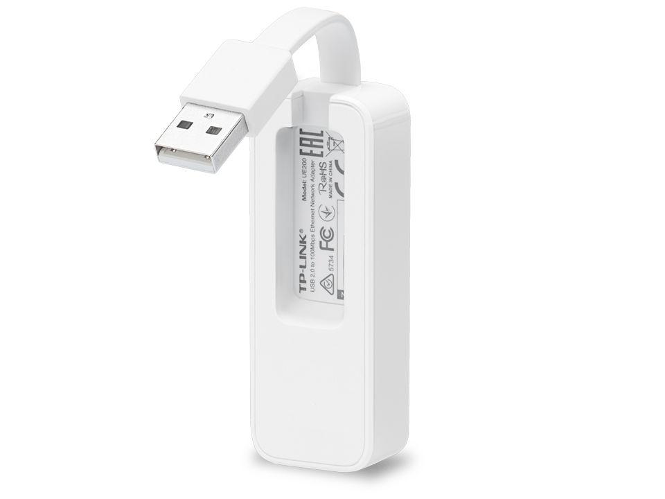 Мрежови адаптер TP-Link UE200 USB 2.0