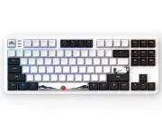 Геймърскa механична клавиатура Dark Project 87 Fuji V2 RGB TKL - G3MS Sapphire Switches, ABS