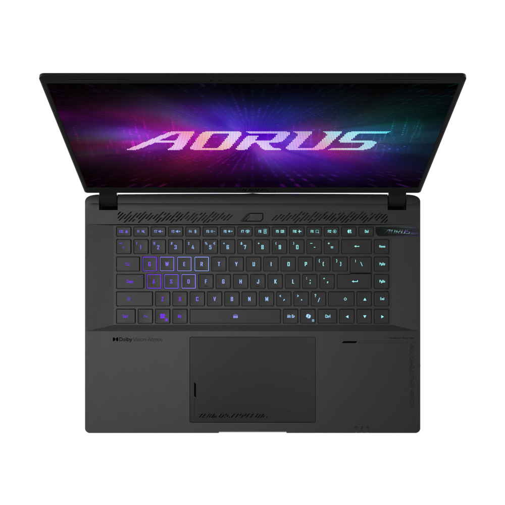 Лаптоп GIGABYTE AORUS MASTER 16 6ZJ - 16" inch OLED, AMD Ryzen 9 9955HX3D, 32GB DDR5, 1TB SSD, RTX 5090, Windows 11 Pro