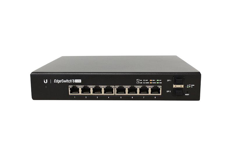 Комутатор Ubiquiti EdgeSwitch 8-портов 150W