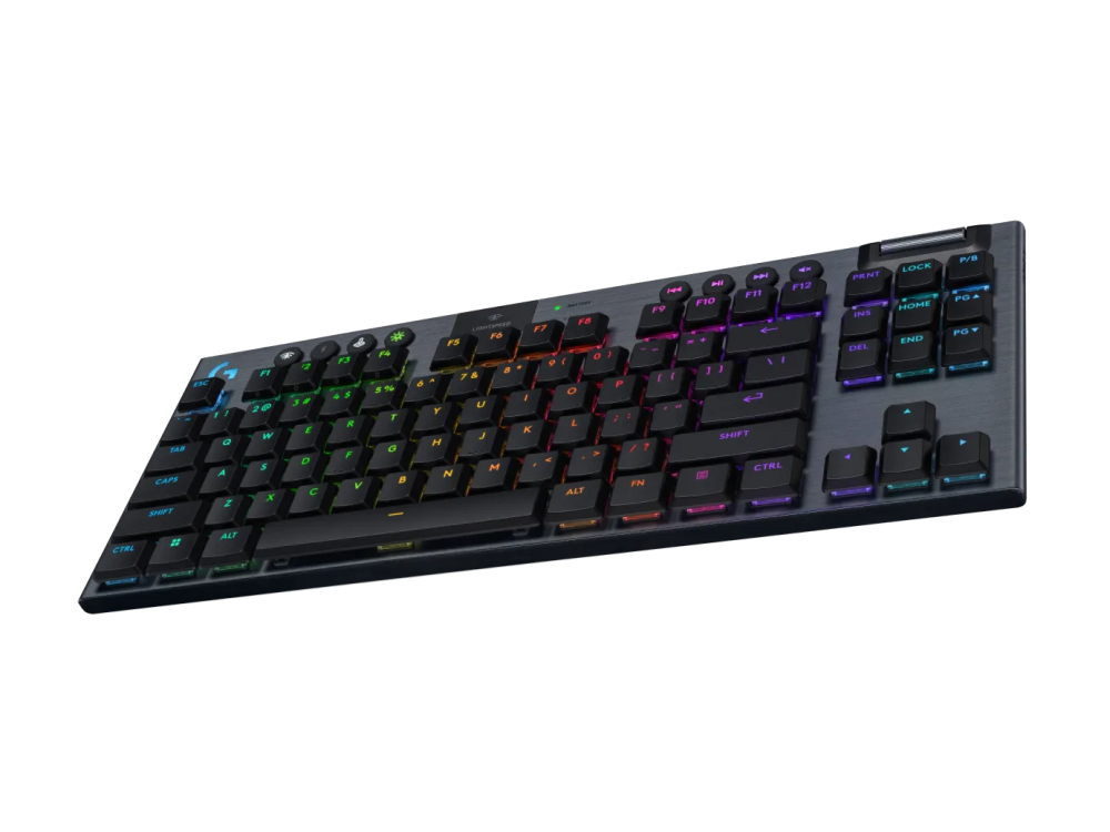 Безжична геймърска механична клавиатура Logitech G915X Lightspeed TKL - Linear Switch