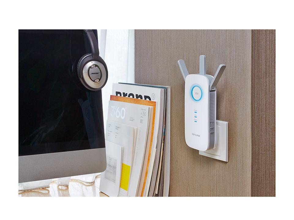Удължител на обхват TP-Link RE450 AC1750 2-лентов