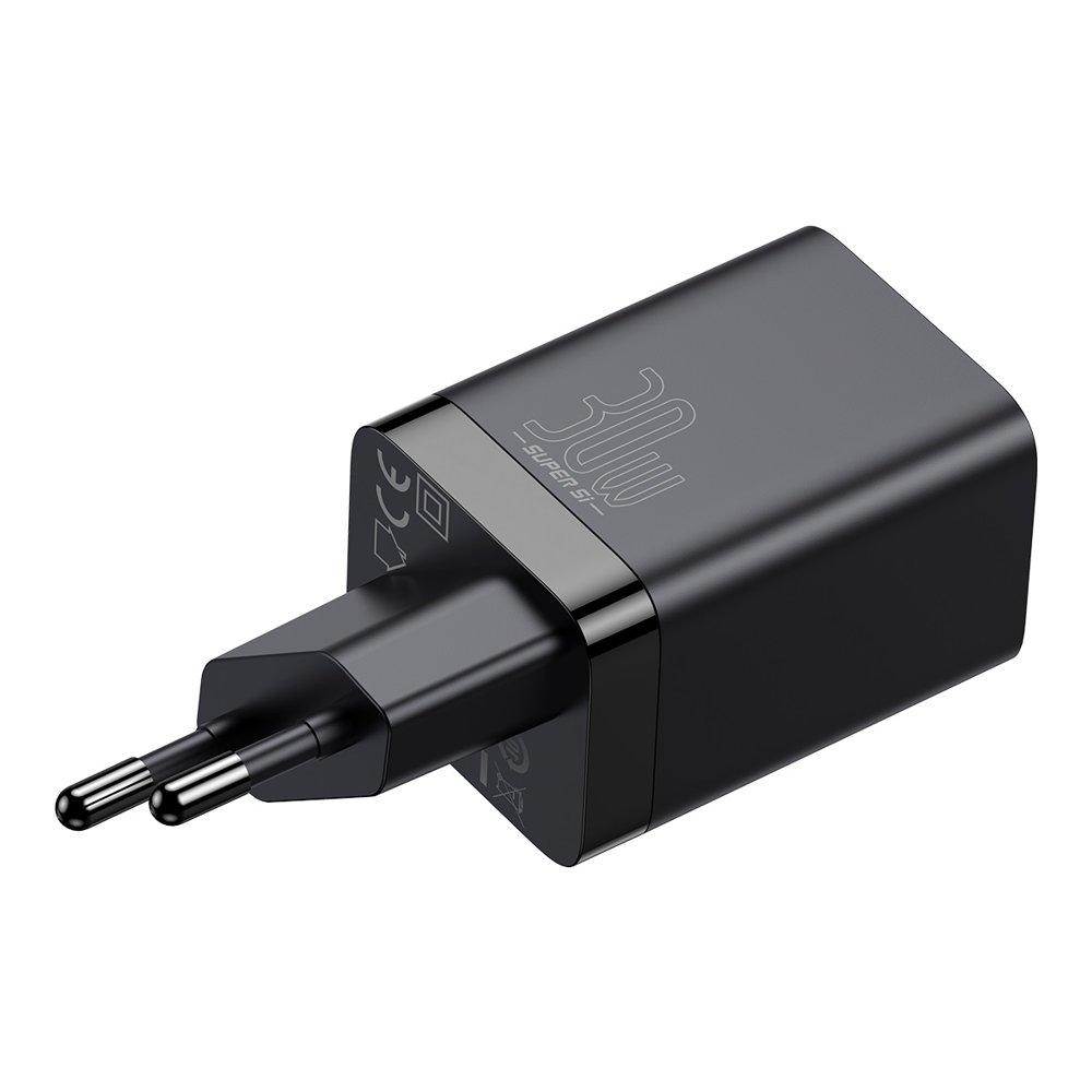 Зарядно устройство Baseus Super Pro USB-A към USB-C 30W CCSUPP-E02 - бяло
