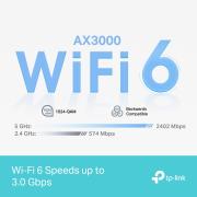 Безжична Wi-fi 6 Mesh система TP-Link Deco X50 Pro(3-pack) AX3000