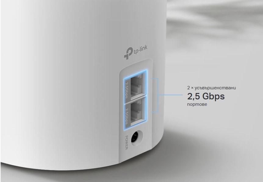 Безжична Wi-fi 6 Mesh система TP-Link Deco X50 Pro(3-pack) AX3000
