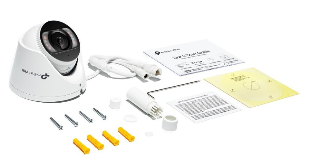 8MP пълноцветна куполна мрежова камера TP-Link VIGI C485(4mm)