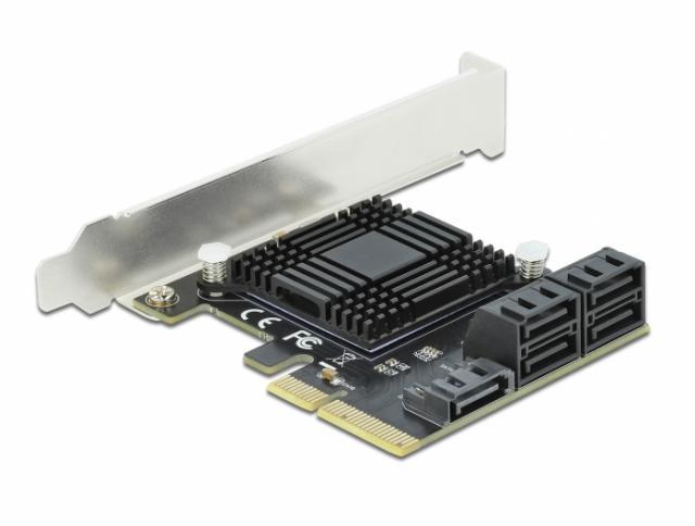 Контролер Delock SATA PCI Express Card - 5 ports