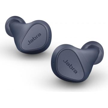 Блутут слушалки Jabra Elite 4, Navy