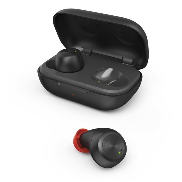 Блутут слушалки-тапи Hama Spirit Chop, True Wireless,  In-Ear, Гласов контрол, Черен