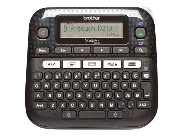 Етикетен принтер - BROTHER PTD210YJ1 PTD210 P-touch imprimanta etichete Desktop TZe tapes 3.5 to 12 mm