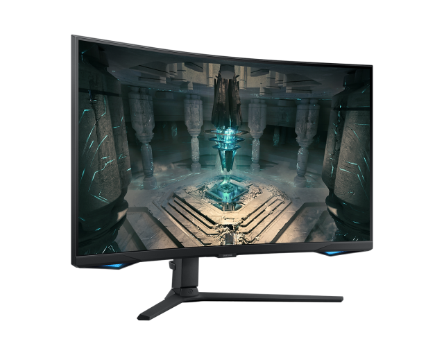 Монитор Samsung Odyssey G6 G650, 32" VA Curved, QHD 2560x1440 , 240Hz, 1 ms, AMD FreeSync, DP, HDMI, Черен