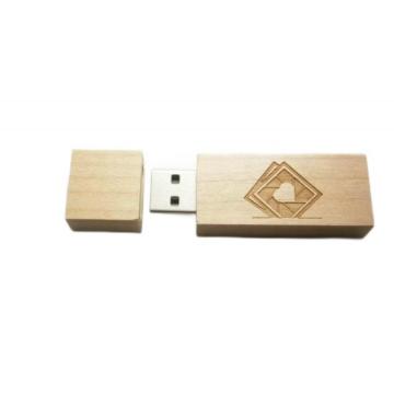 USB памет ESTILLO SD82, 32GB, USB 2.0, Дървена, Без лого