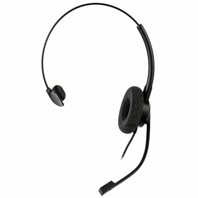 Слушалки с микрофон Addasound Crystal 2731 Mono, UC, QD,черни