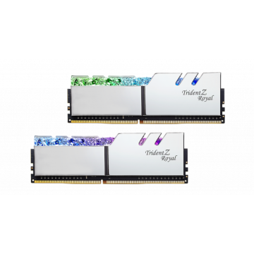 Памет G.SKILL Trident Z Royal 32GB(2x16GB) DDR4 PC4-28800 3600MHz CL16 F4-3600C16D-32GTRSC