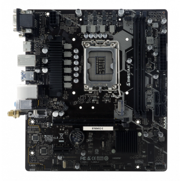 Дънна платка BIOSTAR B760MX2-E DDR5, Socket 1700, mATX