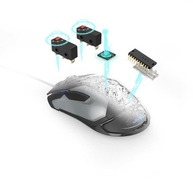 Геймърска мишка Hama uRage Reaper 320 RGB, Оптична, USB