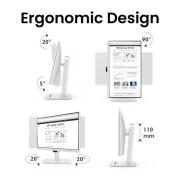 Монитор BenQ GW3290QT, IPS, 31.5 inch, Wide, QHD, DP, HDMI, USB, Бял