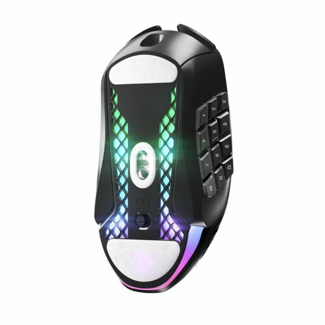 Геймърска мишка SteelSeries Aerox 9 Wireless Black, Оптична, Безжична, USB