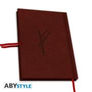 Тефтер ABYSTYLE THE HOBBIT Premium Bilbo Baggins, A5, 180 страници