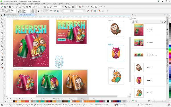 Софтуер CorelDRAW Graphics Suite Enterprise License (incl. 1 Yr CorelSure Maintenance)(1-10)