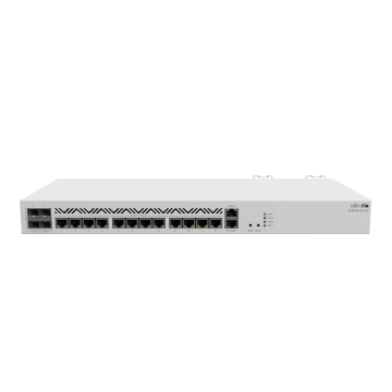 12-портов комутатор Mikrotik CCR2116-12G-4S+ с 4 SFP+ порта