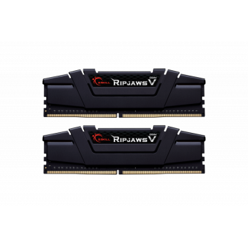 Памет G.SKILL Ripjaws V Black 16GB(2x8GB) DDR4 PC4-28800 3600MHz CL18 F4-3600C18D-16GVK