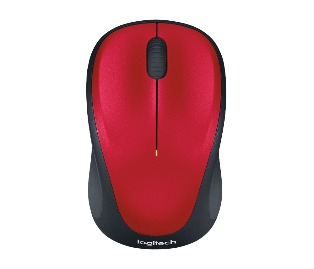 LOGITECH M235 WL/NB/RED+BLACK