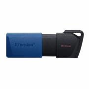 USB памет KINGSTON DataTraveler Exodia M, 64GB, USB 3.2 Gen 1, Черна