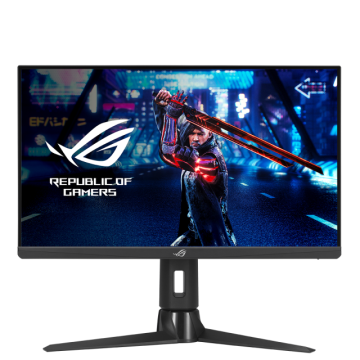 Монитор ROG Strix XG259QN – 25" inch Fast IPS FHD (1920 x 1080), 380Hz, 0.3ms (GTG), ELMB SYNC, AMD FreeSync Premium, DisplayHDR™ 400