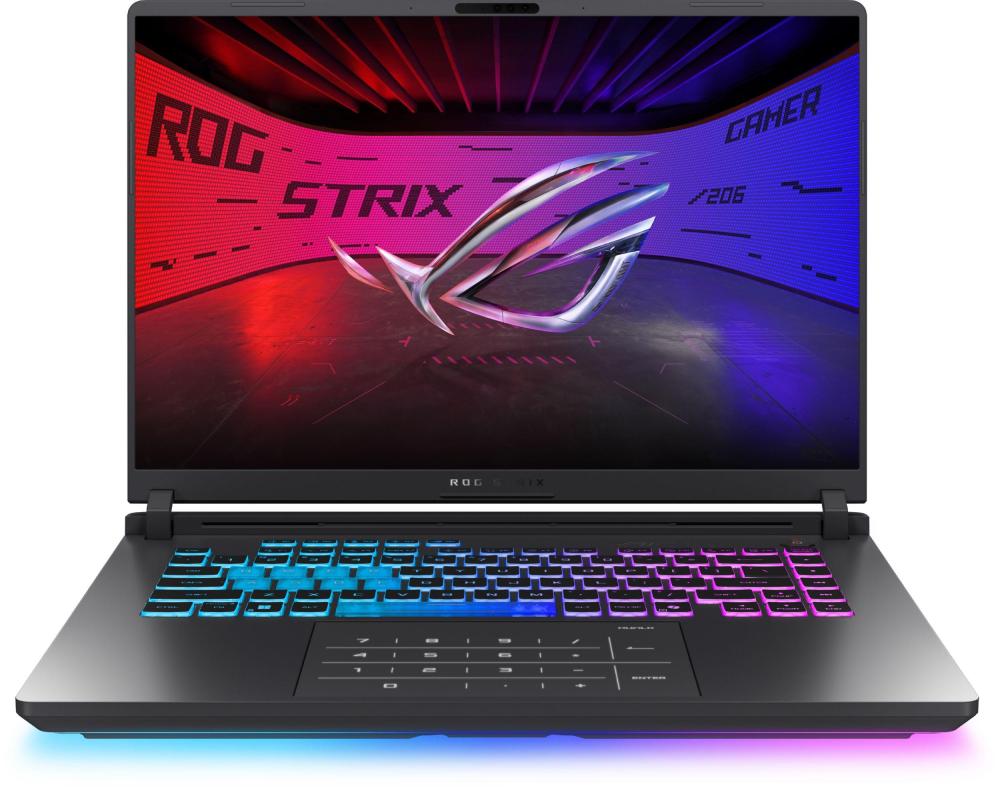 Лаптоп ASUS ROG Strix G16 2025 G615LR-S5152W - 16" IPS 240Hz, WQXGA, Intel Core Ultra 9 275HX, 32GB DDR5, 1TB SSD, RTX 5070TI 12GB GDDR7