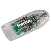 Четец за карти HAMA, 8 в 1, USB 2.0, SD/microSD