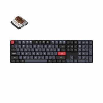 Геймърска механична клавиатура Keychron K5 Pro QMK/VIA Full-Size Low-Profile Gateron(Hot Swappable) Brown Switches RGB Backlight