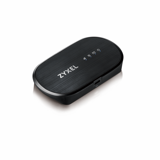 Безжичен портативен рутер ZYXEL WAH7601, 2.4 GHz, 300 Mbps, 4G