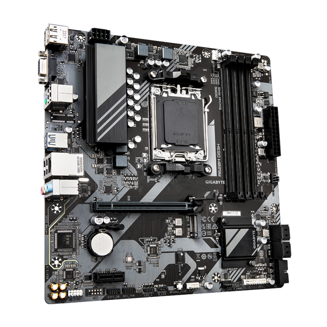 Дънна платка GIGABYTE A620M DS3H socket AM5, 4xDDR5