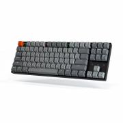 Геймърска Механична клавиатура Keychron K8 TKL Hot-Swappable Gateron Blue Switch RGB LED Plastic Frame