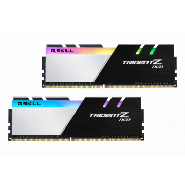 Памет G.SKILL Trident Z Neo RGB 32GB(2x16GB) DDR4 PC4-25600 3200MHz CL16 F4-3200C16D-32GTZN