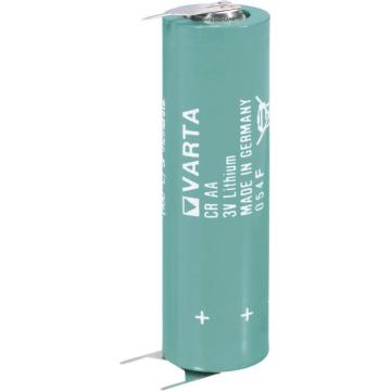 Литиева батерия VARTA, CR AA, PCBD, 3 pins, 3V, 2000mAh