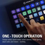 Контролер Elgato Stream Deck, 32 LCD бутона, черен