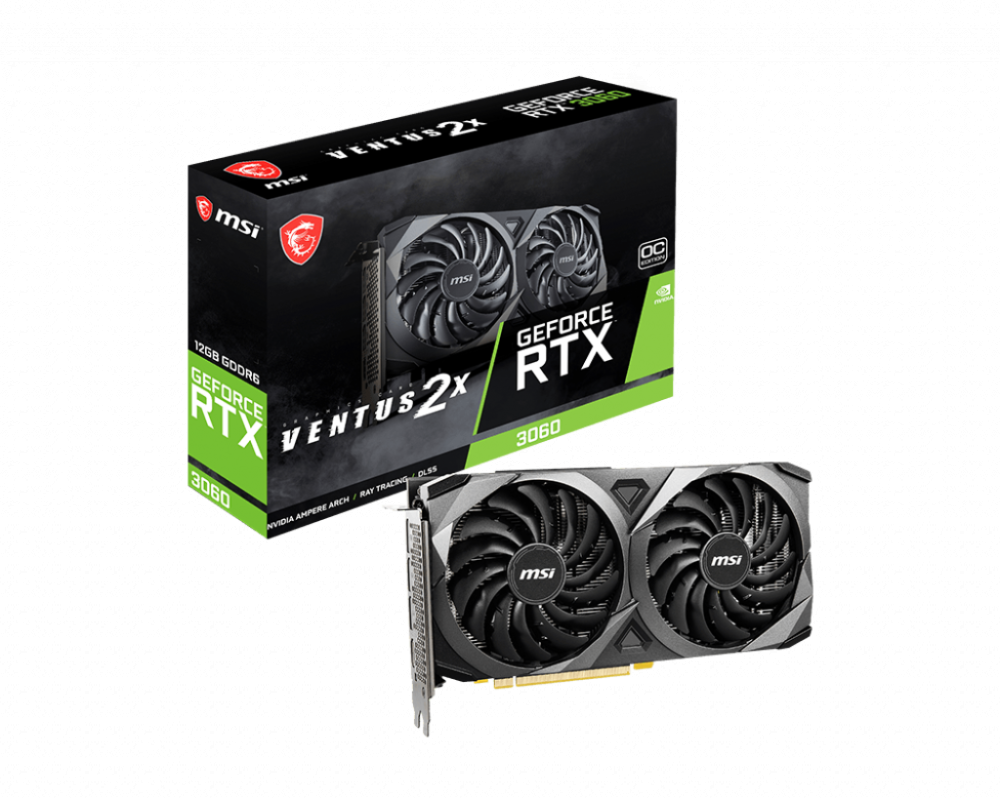 MSI RTX3060 VENTUS 2X 12G OC