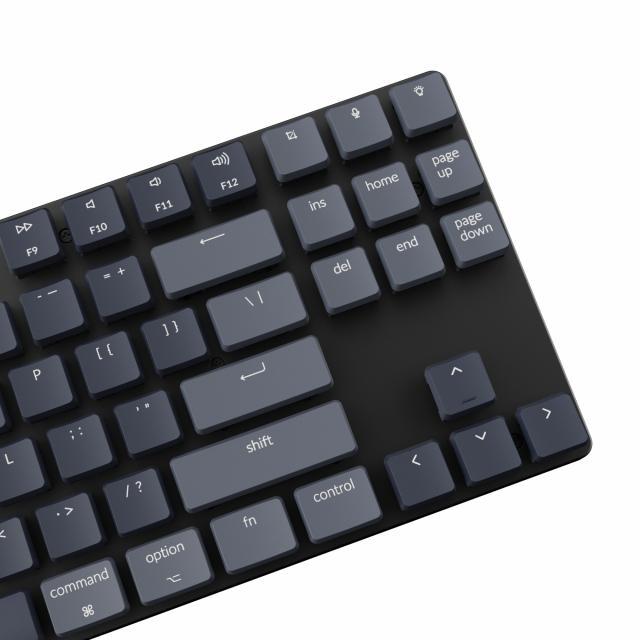 Геймърска Механична клавиатура Keychron K1 SE TKL Hot-Swappable Low Profile Keychron Gateron Blue Switch - White Backlight, Aluminium and Plastic Frame