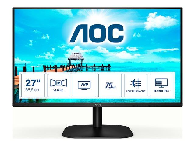 Монитор - Монитор - AOC 27B2DM 27inch VA FHD 75Hz 250 cd/m2 4ms D-SUB DVI HDMI