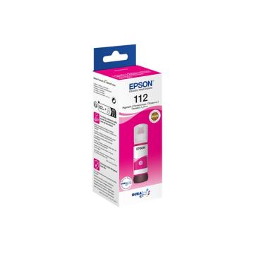 EPSON 2LB 112 EcoTank Pigment Magenta ink bottle