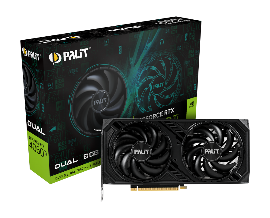 PALIT RTX4060TI DUAL 8GB GDDR6