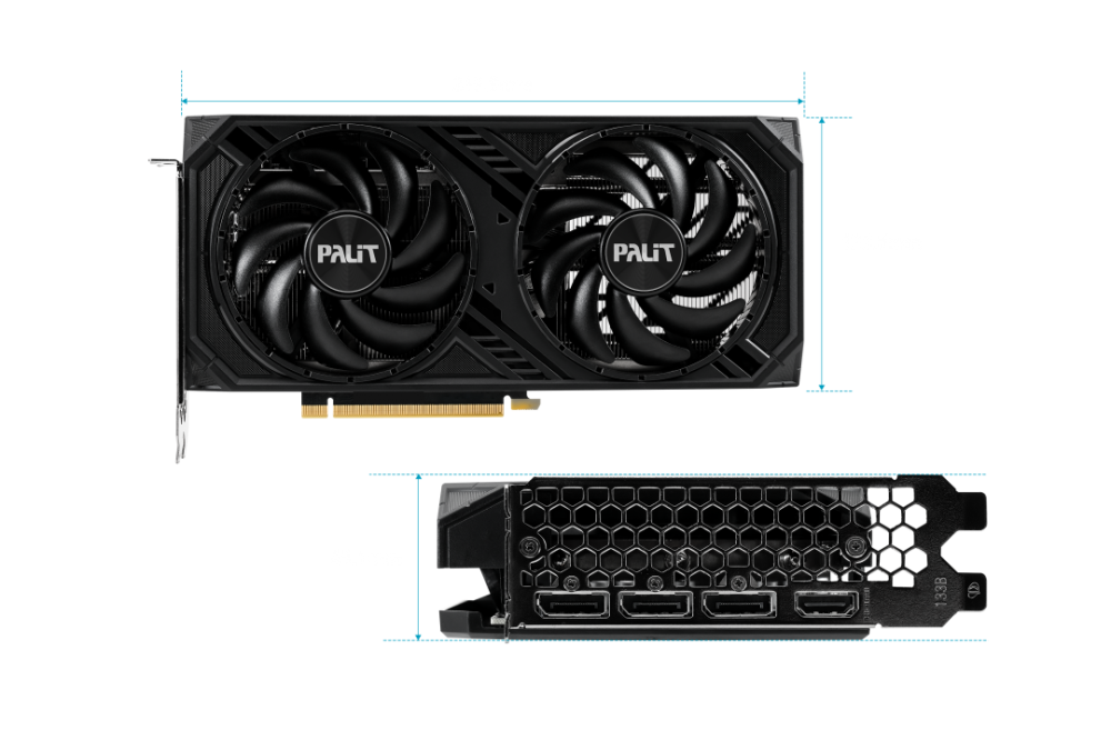 PALIT RTX4060TI DUAL 8GB GDDR6