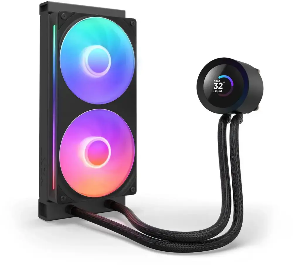 Охладител за процесор NZXT Kraken Plus 240 RGB LCD Display - Black