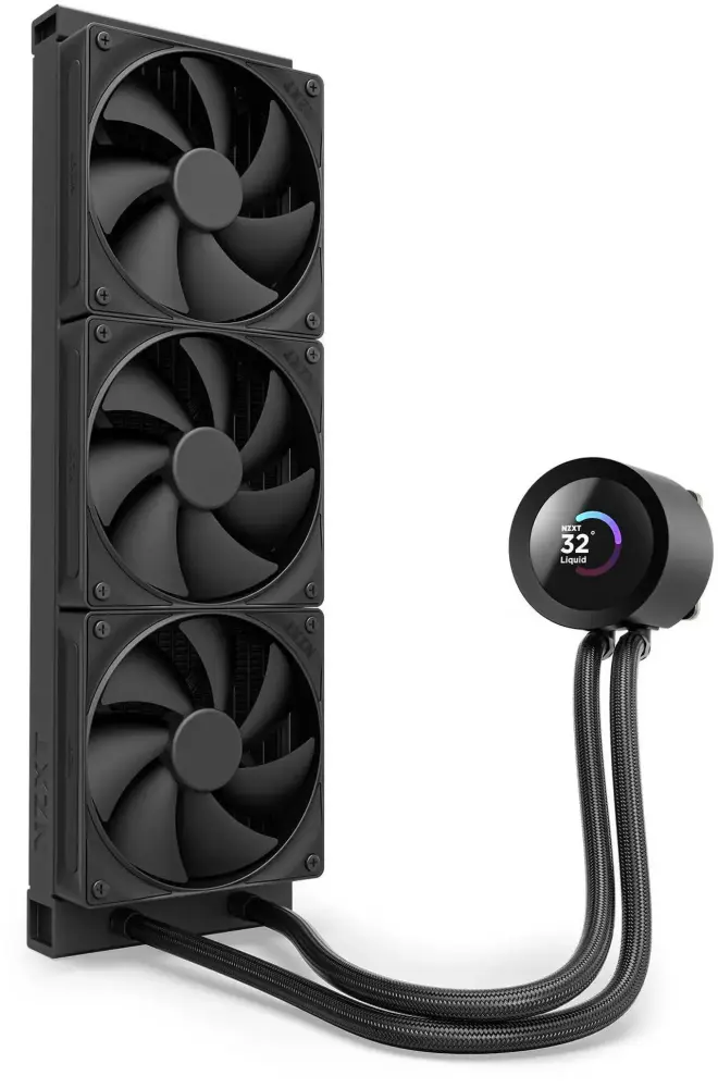 Охладител за процесор NZXT Kraken Plus 360 LCD Display - Black