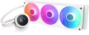 Охладител за процесор NZXT Kraken Plus 360 RGB LCD Display - White