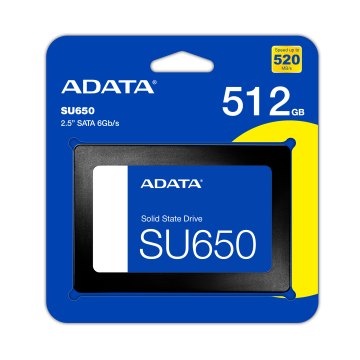 ADATA SSD SU650 512GB 3D NAND