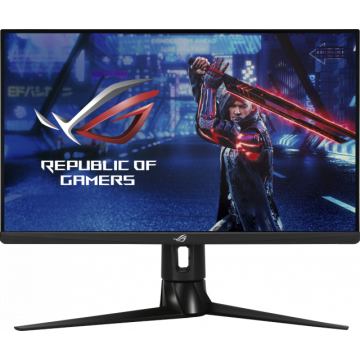 Монитор ASUS ROG Strix XG27AQ HDR – 27 inch WQHD (2560 x 1440), Fast IPS, Overclockable 170Hz, 1ms (GTG), ELMB SYNC, G-SYNC Compatible, DisplayHDR™ 400